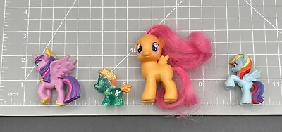 #ad My Little Pony mini figure lot of 3 small Approx 2” ponies $10.88