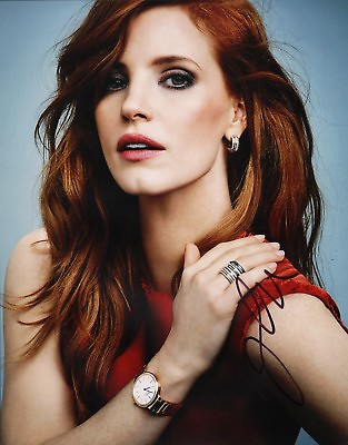 #ad JESSICA CHASTAIN Authentic Hand Signed quot;BEAUTIFULquot; 11x14 Photo $129.99
