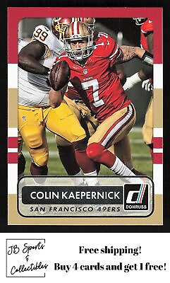 #ad 2015 Donruss Colin Kaepernick #1 San Francisco 49ers $1.49