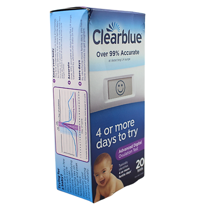 #ad Clearblue Advanced Digital Ovulation Test 20 Count Exp: 12 2025 free shipping $28.99