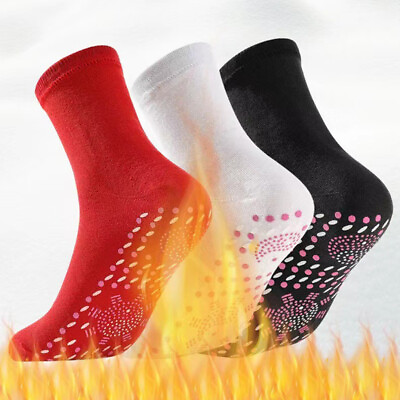 #ad Unisex Short Socks Self Heating Socks Slimming Health Thermal Cotton Winter * $3.46