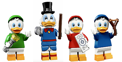#ad LEGO Disney Series 2 Minifigures 71024 Scrooge Huey Dewey amp; Louie Ducktales $54.97