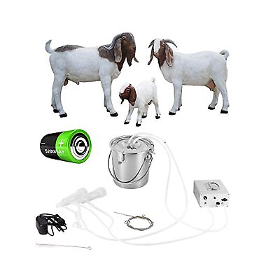 #ad 3L Goat Electric Milking Machine Automatic Rechargeable Battery Powered Puls... $157.92