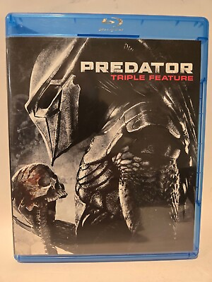 #ad Predator Triple Feature Blu ray Predator 12 amp; Predators New other Tested $5.95