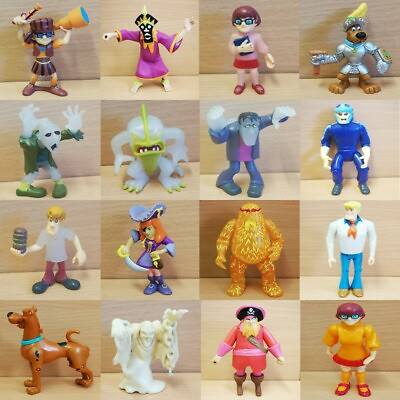 #ad Misc Scooby Doo Single Characters Hard Plastic Model Figures Various GBP 4.45
