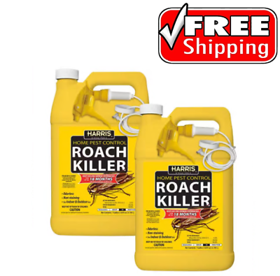 #ad Pest Control Roach Killer Spray 1 Gal. Odorless Non Staining Indoor Outdoor 2 pk $37.32