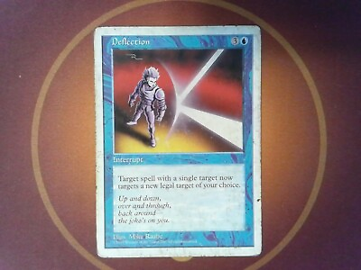 #ad Deflection Fifth Edition Magic the Gathering MtG Tracked $1.99