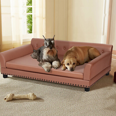 Heavy Duty Sofa Bed Dog Couch Soft Cushion Chair Seat for Small Large Jumbo Dogs $199.92