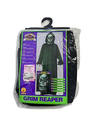 #ad Grim Reaper Halloween Costumes Large Ages 8 10 Size 12 14 Rubies 11198 Purple $19.95