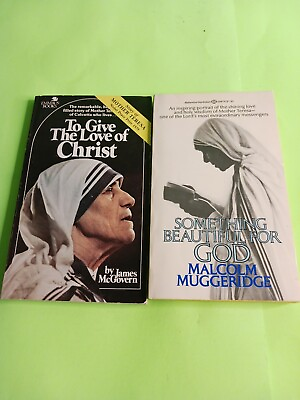 #ad Lot of 2 MMPBs About Mother Teresa of Calcutta $9.98