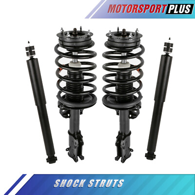 #ad NEW Front amp; Rear Shock Absorbers Struts Assembly For 05 10 Ford Mustang Base GT $163.95
