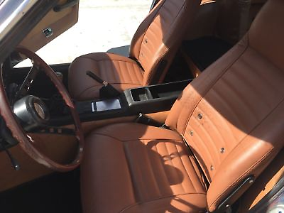 Datsun 240Z 260Z 280Z 1970 1978 Leather Replacement Burnt Orange Seat Covers $799.95