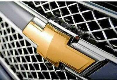 #ad New Front Grille Emblem Gold Bow Tie for Chevrolet Avalanche Tahoe Suburban $21.60