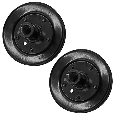 #ad Caltric 756 0556 Mower Deck Spindle Pulley For MTD White Outdoor Cub Cadet $29.00