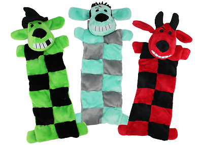 #ad Multipet Loofa Halloween Squeaker Mat Assorted Dog Toy 12quot; Sold Separately $12.95