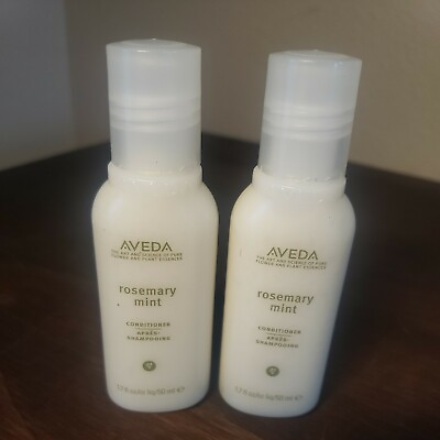 #ad AVEDA Rosemary Mint Conditioner 2 pc Travel GIFT Set NEW Package 3.4oz Total $2.10