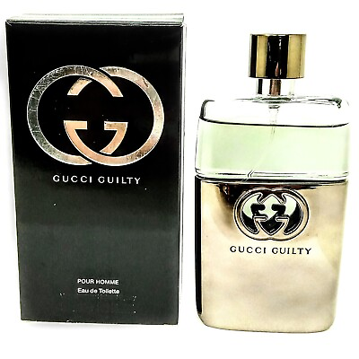 #ad Gucci Guilty Homme Men#x27;s EDT 3.0 oz 90 ml Sealed amp; Brand New in Box $62.99