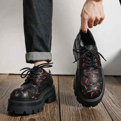 #ad New Retro Men#x27;s Split Casual Shoes Punk Thick Sole Shoes Street Shoes $113.45