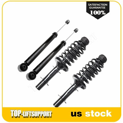 #ad For VW Beetle Jetta Golf Front Complete Struts Assembly Rear Shock Absorbers 4x $129.99