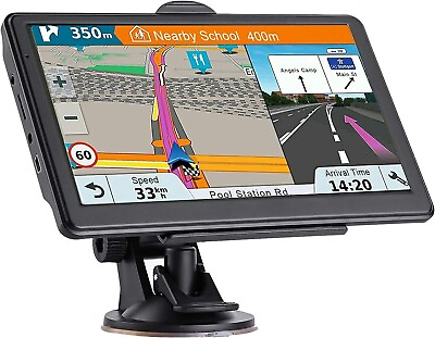 #ad Gps Navigation for Car Truck Touch Screen Maps w Spoken Direction 7quot; $43.99