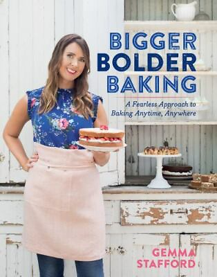 #ad Bigger Bolder Baking Hardcover By Stafford Gemma GOOD $10.35