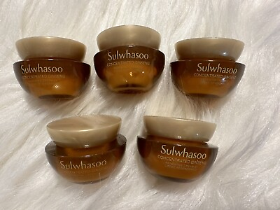 #ad Sulwhasoo Concentrated Ginseng Renewing Cream EX 5ml x 5 Pcs 25ml $24.90