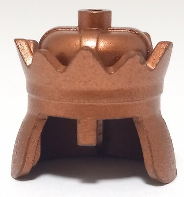 #ad #ad Lego Metallic Copper Crown For Castle Minifigure Fantasy Era Troll King cas420a $9.99