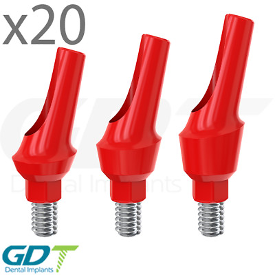 #ad 20 Angulated Anatomic Fully Castable Abut ment 15° Dental Im plants GDT Brand $209.90
