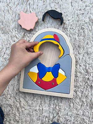 #ad Giant Wooden Puzzle HandmadeSafe and Educational Toy for Kids 3 $39.99