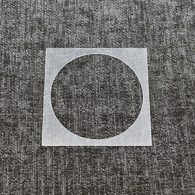 #ad Circle Shape Stencil Reusable High Quality Strong 350 Micron Stencils $12.52