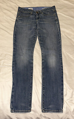 #ad Gap Jeans Womens 2 Blue Denim Always Skinny Low Rise Stretch $8.41