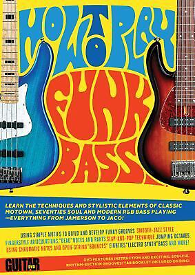 #ad Guitar World How to Play Funk Bass: DVD Features Instruction and Exciting So $15.18