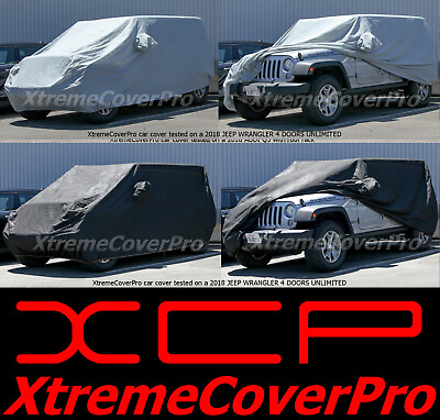 #ad Car Cover 2013 2014 2015 2016 2017 2018 2019 2020 2021 Jeep Wrangler Unlimited $54.99
