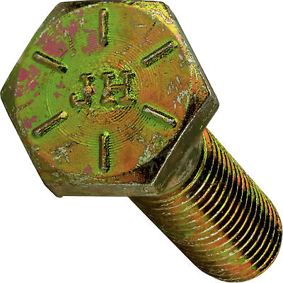 #ad 5 8quot; 11 Hex Bolts Cap Screws Grade 8 ZInc Yellow 1In 2In 3In 4In Up to 10In $150.31