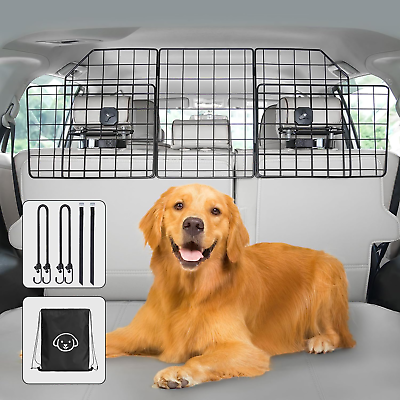 #ad Car SUV Dog Barrier Vehicles Pet Divider for Trunk Cargo Area Foldable for Ea $65.85