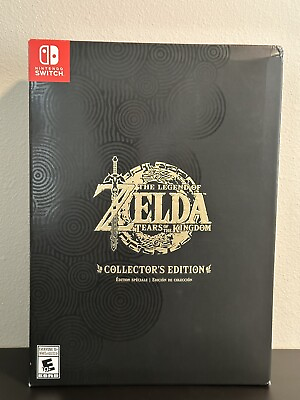 #ad The Legend of Zelda Tears of the Kingdom Collector#x27;s Edition New Sealed $110.00