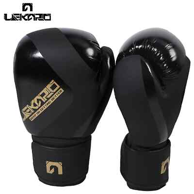 #ad Professional 12oz Boxing Training Gloves Muay Thai Gloves FREE Shipping $10.37