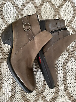 #ad Boemos womens boot made in Italy 16 8758 brown size 10 $49.99