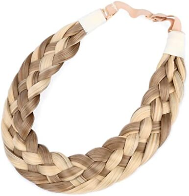 #ad New Fishtail Braided Hair Hoop Plait Plaited Head Band Hair Headband Synthetic $13.99