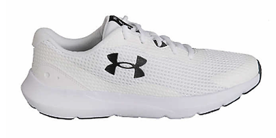 #ad NEW IN BOX Under Armour Men#x27;s Surge 3 White Mesh Sneakers Tennis Shoes PICK SIZE $60.99