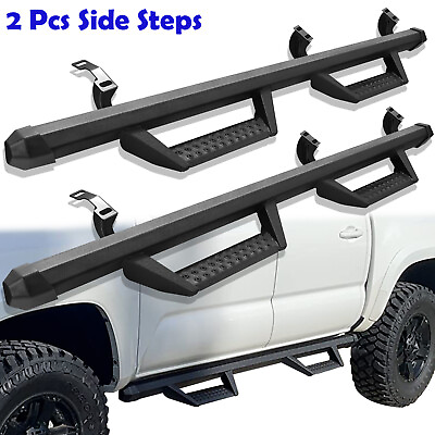 #ad For 2005 2023 TOYOTA Tacoma Double Cab 3quot; Side Step Drop Bar Running Board BCKA $168.85