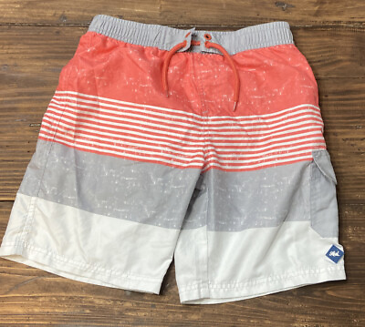 #ad Heat Swimwear Boy Swim Trunk Shorts size large $7.99