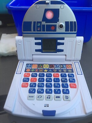 #ad Star Wars R2D2 JL33 Talking Mini Learning Computer Collectible Toy Kids Letters $9.90