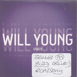 #ad Will Young Grace CD Europe 19 radio edit promo. Radio station sticker and info GBP 3.94