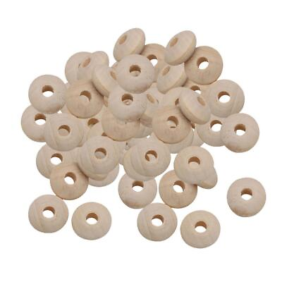 #ad 50pc Rondelle for Bracelet Necklace Jewelry Making Charms $7.53