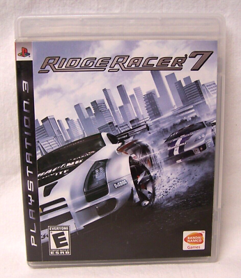#ad PS3 Ridge Racer 7 Sony PlayStation 3 2006 CIB Complete Great Condition $24.95