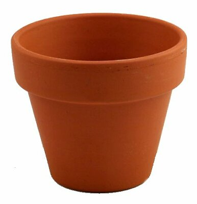 #ad 3 7quot; Clay Pots Great for Plants and Crafts $9.99