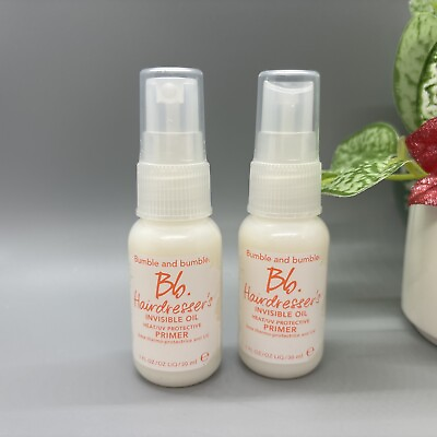 #ad 2 Pc Bumble And Bumble Bb Hairdresser#x27;s Invisible Oil Primer 1 fl.oz Each New $10.00
