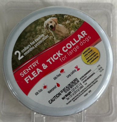 #ad Flea and Tick Collar for Large Dogs Provides 12 Months of Protection $34.99