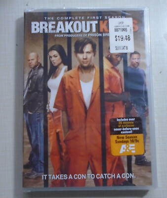 #ad Breakout Kings: The Complete First Season DVD Aamp;E crime drama factory sealed $14.99